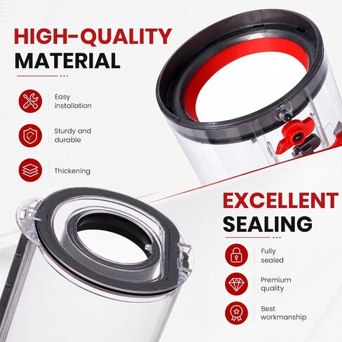 965443-01 Upgraded dustbin for Dyson V11 V15 SV14 SV15 SV22 vacuum cleaner can/dust bucket/dust box 970050-01 Replacement part in Kuwait