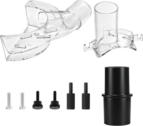 RA1172AT Replacement for Bosch Router Dust Extraction Vacuum Hoods Kit | for 1617 1618 Series，Includes RA1175 Edge-Forming Dust Extraction Hood /Plunge Base Hood/VAC002 Vacuum Hose Adapter in Kuwait