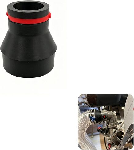 2.5-Inch Dust Collection Hose Adapter Compatible with Bosch 12-Inch Miter Saws GCM12SD – Easy Installation, Direct Vacuum Connection, Reduces Dust for Cleaner & Safer Workspace in Kuwait
