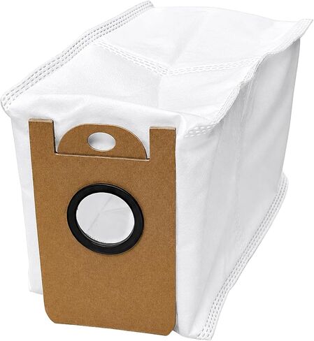 10-Pack 3.5L Dust Bags Compatible with MAMNV D13S MAX Robot Vacuum, Disposable Replacement Vacuum Bags in Kuwait