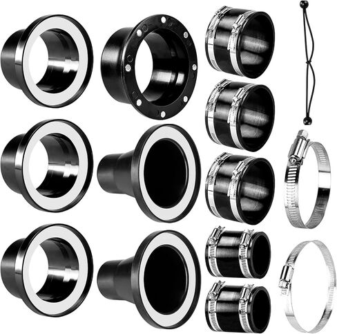 4 Inch Magnetic Dust Collection Quick Connect Kit, N52 Magnets, Dual Gasket | Strong N52 magnets and dual rubber gaskets help reduce air leaks and switch one 4-inch dust hose between woodworking machines in Kuwait