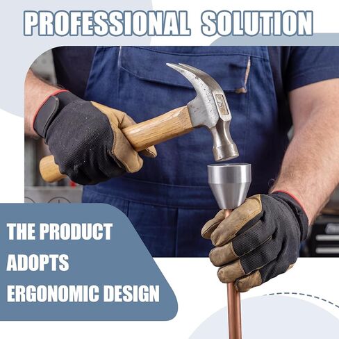 Ground Rod Driver Tool, Heavy Duty Steel Hammer Driver Cap for 1/2", 5/8" and 3/4" Grounding Rods, Precision Tapered Installation Tool for Electricians, Fence Posts, Stakes and Outdoor Project in Kuwait