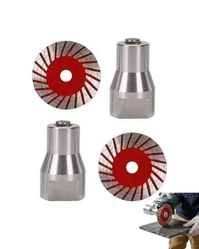 1.57" Diamond Saw Blades Set with Removable Flange 5/8-11 Thread Adapter | Precision Stone Cutting,40mm Mini Diamond Cutting Disc for Granite, Marble, Tile, Stone Carving, Engraving (2 Set) in Kuwait