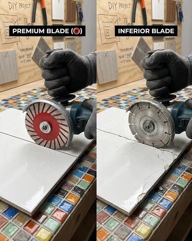 1.57" Diamond Saw Blades Set with Removable Flange 5/8-11 Thread Adapter | Precision Stone Cutting,40mm Mini Diamond Cutting Disc for Granite, Marble, Tile, Stone Carving, Engraving (2 Set) in Kuwait
