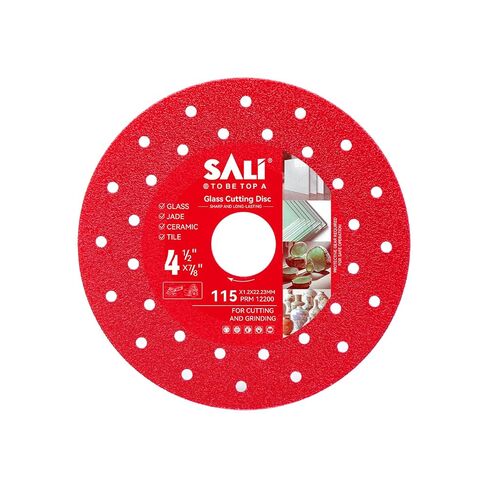 SALI 3 Pack 4-1/2" Diamond Saw Blades, 7/8" Arbor Tile Cutter Discs for Angle Grinder, Wet/Dry Cutting for Porcelain, Ceramic, Glass, Marble, Jade, Crystal & Wine Bottles (3, 4-1/2" Porous) in Kuwait