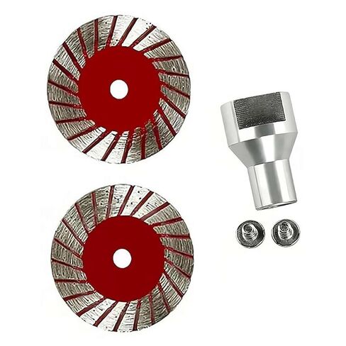 1.57" Diamond Saw Blades Set for Angle Grinder, 5/8-11 Arbor, 5 Pack | 40mm Mini Cutting Disc, Vacuum Brazed for Granite Marble Tile Glass Ceramic & Plastic, Fits Angle Grinder in Kuwait