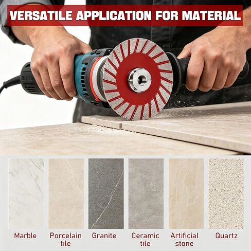 1.57'' Diamond Saw Blades Set Precision Stone Cutting, Dry Wet Carving | 40mm Multi-Functional Mini Diamond Blade for Angle Grinder Stone Tile Concrete Masonry Rock Marble Granite Porcelain in Kuwait