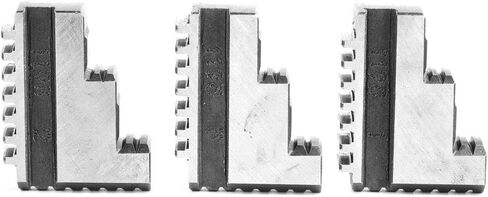 3pcs Inside Jaw Chuck, 5 Inch Lathe Chuck Jaws Self Centering 20CrMnTi Metalworking Tool Chucks, Lathe Drilling Inside Jaw Foot in Kuwait