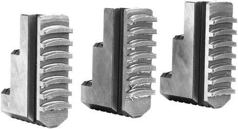 3pcs Inside Jaw Chuck, 5 Inch Lathe Chuck Jaws Self Centering 20CrMnTi Metalworking Tool Chucks, Lathe Drilling Inside Jaw Foot in Kuwait