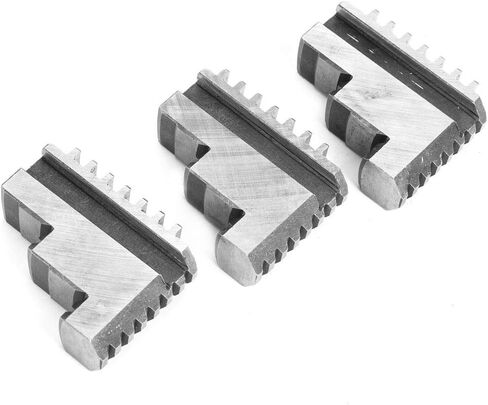 3pcs Inside Jaw Chuck, 5 Inch Lathe Chuck Jaws Self Centering 20CrMnTi Metalworking Tool Chucks, Lathe Drilling Inside Jaw Foot in Kuwait