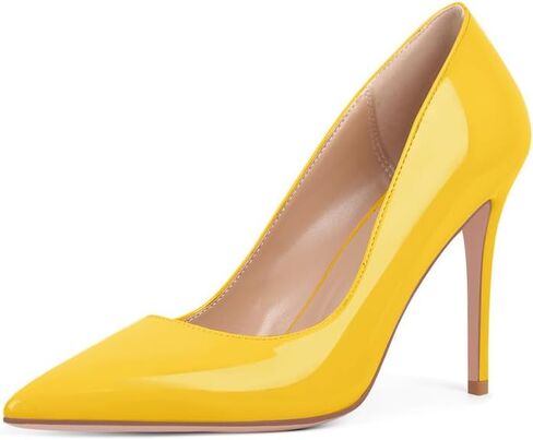Women's Stiletto High Heels Pumps for Women-4IN Pointed Toe Classic Pumps for Dress Party Wedding Evening Date Night Sexy Slip-On Shoes in Saudi Arabia