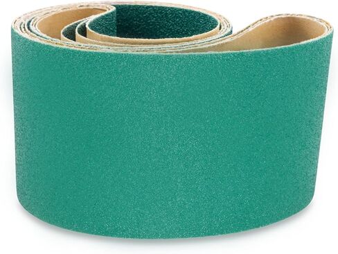 Red Label Abrasives 4 X 48 Inch 120 Grit Metal Grinding Zirconia Sanding Belts, 3 Pack in Kuwait