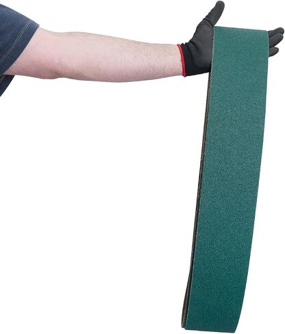 Red Label Abrasives 4 X 48 Inch 120 Grit Metal Grinding Zirconia Sanding Belts, 3 Pack in Kuwait