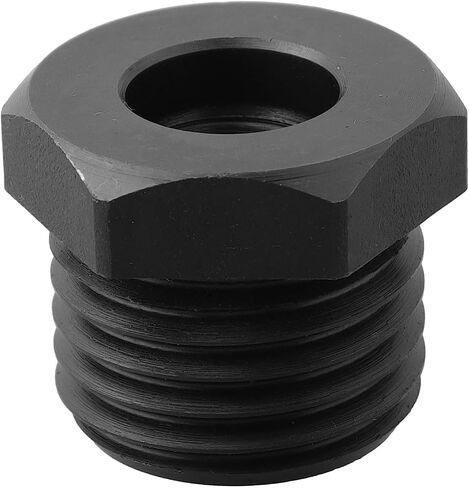 Wood Lathe Chuck Adapter 33X3.5mm -18X1.5mm Screw Thread Spindle Converter For Wood Turning Tools Metal Black 32Mm Length in Kuwait