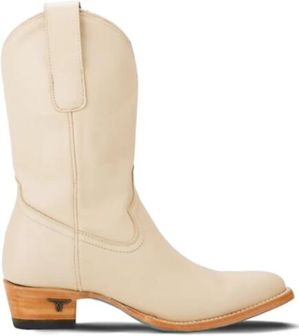 Lane Women's Women's Plain Jane Midi Western Boot Round Toe - LB0552G 9 1/2 M US Ivory in Kuwait