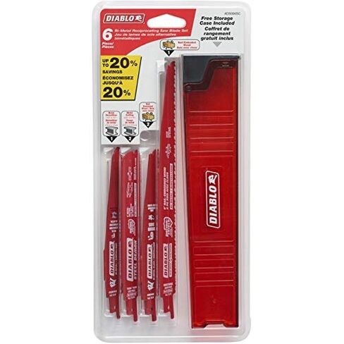 6 Piece Metal/Wood Reciprocating Blade Set in Kuwait