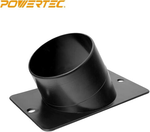 POWERTEC 70153W Angled Dust Port, 4-Inch, 1 PK in Kuwait