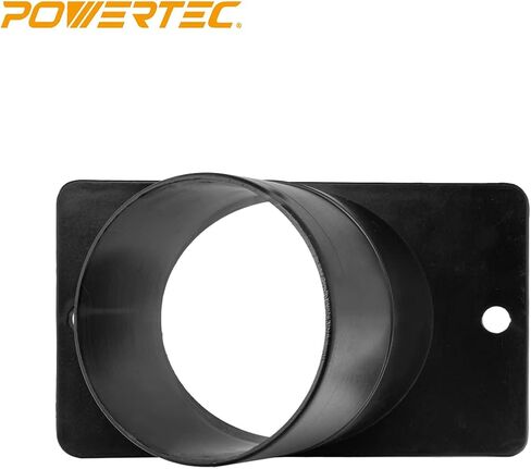POWERTEC 70153W Angled Dust Port, 4-Inch, 1 PK in Kuwait