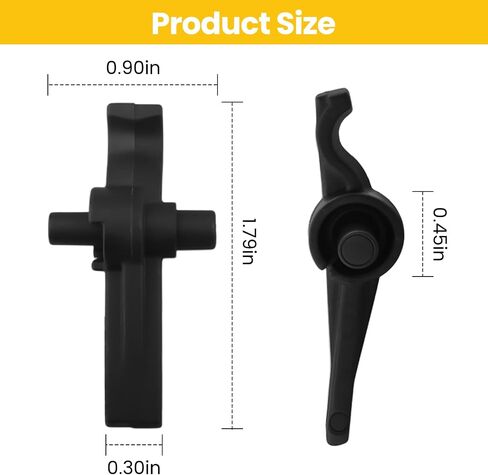 90605748 Leaf Blower Tube Clips for Dewalt DCBL720 DCBL722 DCBL770 DCBL790 Series, Impact Wrench Tube Clip for Dewalt Leaf Blower - 2 Pca in Kuwait