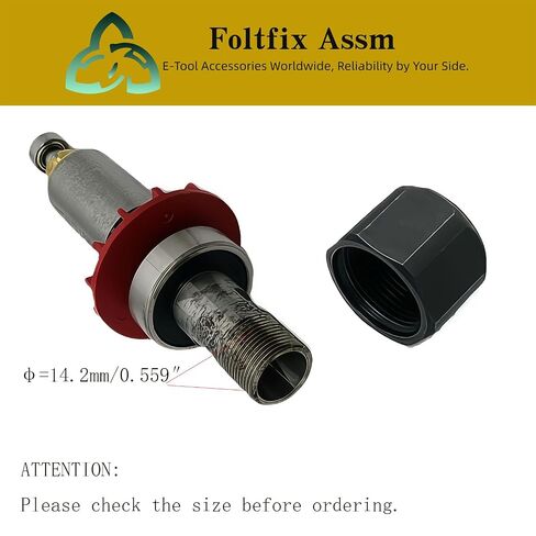 48-68-0031 Replace for Milwaukee 2485-20 2486-20 2723-20 2784-20 5192 | 5194 5196 1/4'' 6.35mm Collet Nut 5192-2 5196-2 Die Grinders（4 pcs） in Kuwait
