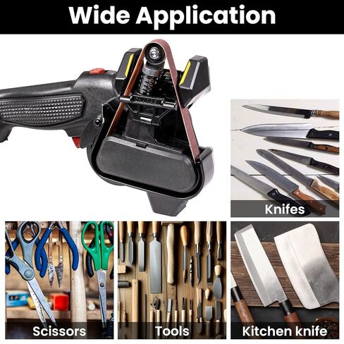 40 Pcs 1/2 x 10 Inch Knife Sharpener Sanding Belts Replacement Kit for Work Sharp WSCMB Combo Knife Sharpener, 80/120/240/400/600/1000/2500/5000 Grits in Kuwait