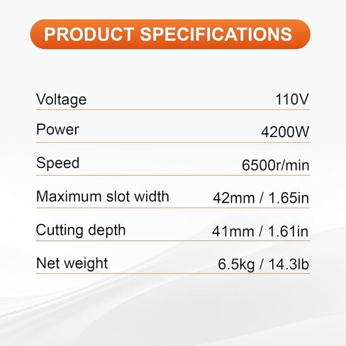 Wall Chaser, 110V Electric Concrete Saw, Groove Cutting Machine, Wall Chaser Concrete Cutter With Laser Guide, Dust-Resistant Design, Includes 5 5-Inch (133 mm) Blades in Kuwait