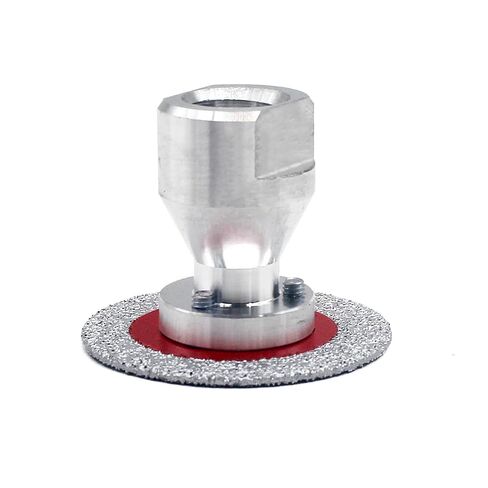 Mini Diamond Engraving Saw Blade - 1-9/16 Inch(40mm) Cutting Disc with 1pc 5/8''-11 Thread Flange for Marble Granite Artificial Stone Porcelain Tile Ceramic 5 Pcs in Kuwait