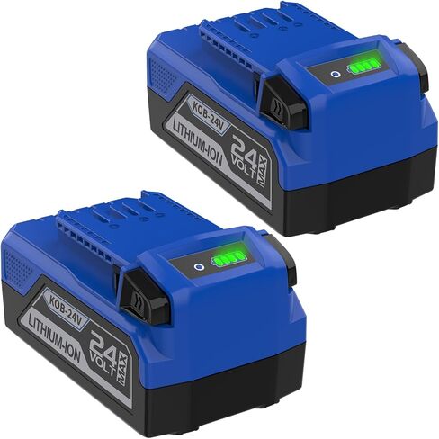 2 Pack 6.5Ah KB424-03 Replacement for Kobalt 24v Battery KB624-03 KB524-03 KB424-03 KB224-03 KB124-03 Compatible with Kobalt 24v Tools in Kuwait