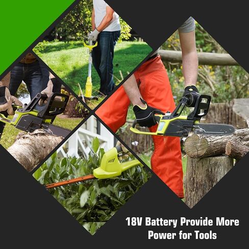 Enermall 2 Pack 3600mAh P102 Replacement for Ryobi 18V Battery Plus | Compatible with Ryobi Battery 18V P108 P103 P105 P107 P109 P104 Compatible with 18Volt Power Cordless Tools(Green) in Saudi Arabia