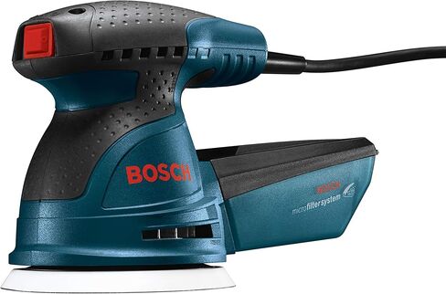 Bosch ROS20VSC-RT 5 in. VS Palm Random Orbit Sander Kit with Canvas Carrying Bag (Renewed) in Kuwait