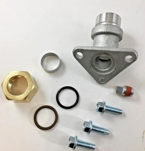 TF060403AV FOR CAMPBELL HAUSFELD - Air Compressors Blowers TUBE FITTING ASSEMBLY TF2101 5F566 TUBE FITTING FITS TO 3/4'' COPPER TUBE 1/8" NPT in Kuwait