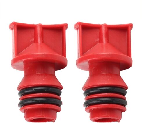 Air Compressor Oil Plug | 17mm Thread Leak-Proof 2-Piece | Compressor Breather Oil Fill Plug | for Home Workshop Garage Factory Mechanic Beginners Machine Equipment in Kuwait