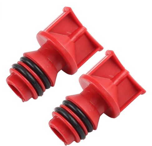Air Compressor Oil Plug | 17mm Thread Leak-Proof 2-Piece | Compressor Breather Oil Fill Plug | for Home Workshop Garage Factory Mechanic Beginners Machine Equipment in Kuwait