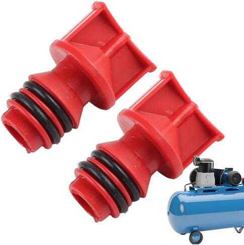 Air Compressor Oil Plug | 17mm Thread Leak-Proof 2-Piece | Compressor Breather Oil Fill Plug | for Home Workshop Garage Factory Mechanic Beginners Machine Equipment in Kuwait