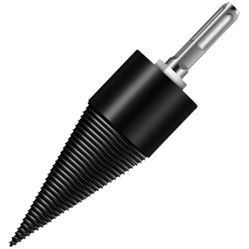 Firewood Log Splitter, Wood Splitter, Detachable Drill Bit for Heavy Duty Electric Drills, Screw Cone Driver Removable (Hex 32) in Kuwait