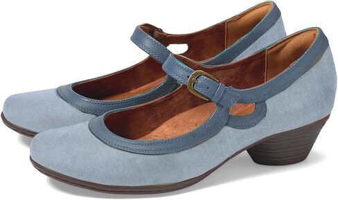 SHODENSE Women Retro Chunky Heel Mary Jane Shoes Round Toe Ankle Strap Dress Pumps Sandals 2 inch Mid Block Heel Mary Janes Two Tone Matte Buckle Retro Comfort Wedding Casual Ladies 4-11 M US in Kuwait