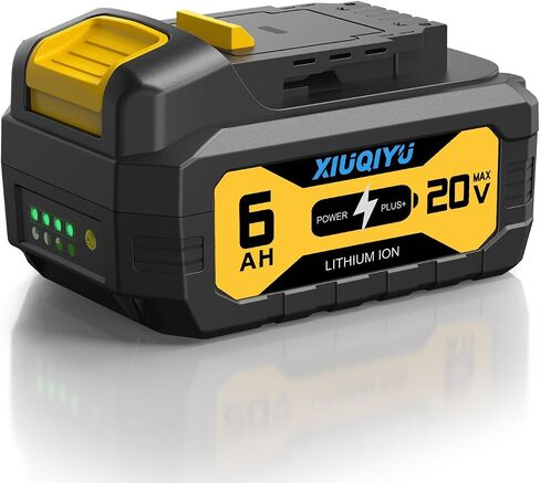 5.0Ah True Capacity Replacement Battery for Dewalt 20V Max Tools – Automotive-Grade Cells with V0 Fireproof Shell, Delivers Extended Runtime & Heavy-Duty Performance Not Made in Dewalt in Kuwait