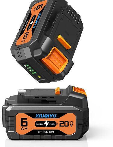 5.0Ah True Capacity Replacement Battery for Dewalt 20V Max Tools – Automotive-Grade Cells with V0 Fireproof Shell, Delivers Extended Runtime & Heavy-Duty Performance Not Made in Dewalt in Kuwait
