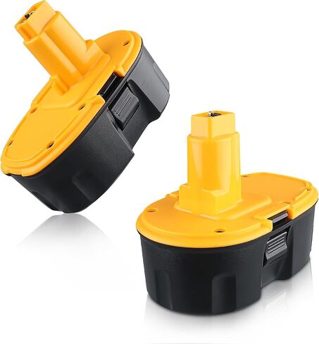 DC9096 4.8Ah Ni-MH Replacement for Dewalt Battery DC9098 DC9099 DE9098 | Compatible with DE9095/9039/9503, no memory effect, overcharge/short-circuit protected, fit 18v tools and chargers in Kuwait