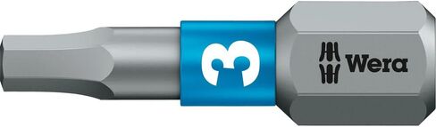 Wera 05056683001 840/1 Btz Hex-Plus Sw 3.0 X 25 Mm Bits For Hex Socket Screws in Kuwait