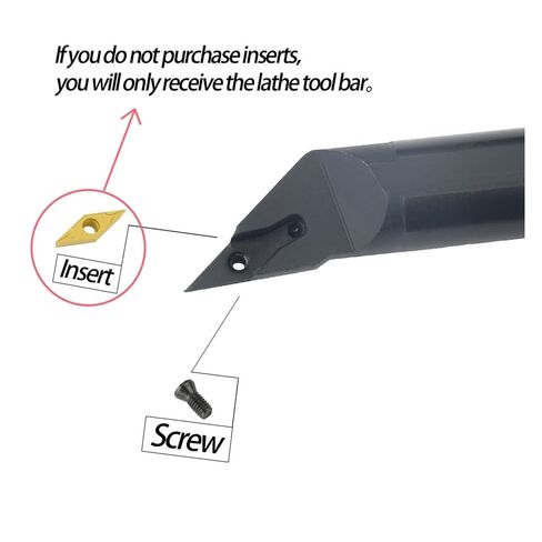 Indexable Lathe Carbide Insert 1pc S16Q-SVXBR11 Internal Turning Tool Holder Hard Alloy Lathe Bar Cutting Tools in Kuwait
