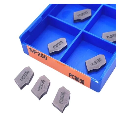 Indexable Lathe Carbide Insert SP200 SP400 NC3020/PC9030 Grooving Turning Tool Carbide for Stainless Steel(SP200 NC3020) in Kuwait