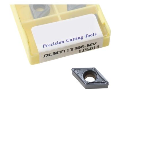 High Toughness Turning Blade Machine Accessories 10PCS DCMT11T304 LF6018 Hard Alloy Internal Turning Tool Lathe Cutter(DCMT070204-MV LF6018) in Kuwait