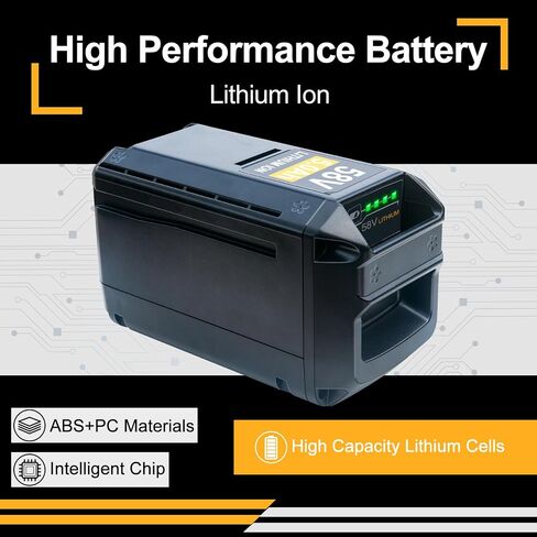 DTK Battery Replacement for Echo 58V 5.0Ah Battery CBP-58V40 CBP-58V CHT-58V CDST-58V Cordless Tool in Kuwait