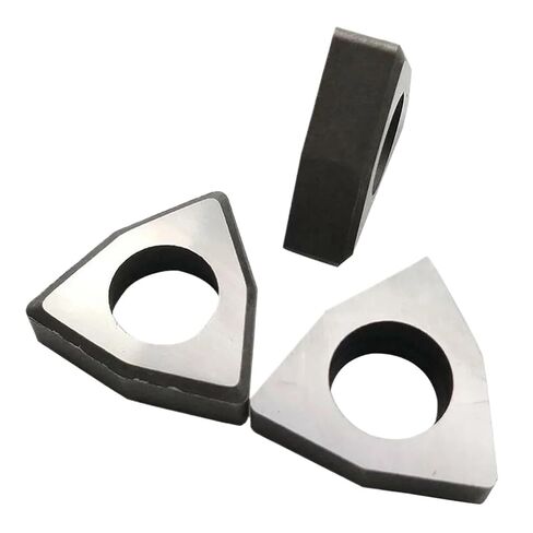 Indexable Lathe Carbide Insert 10PCS MW0804 Shims Hard Alloy Boring Trigon Turning Tools Replacement Shim in Kuwait