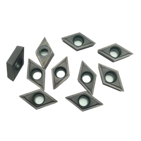 High Toughness Turning Blade Machine Accessories 10PCS DCMT11T304 LF6018 Hard Alloy Indexabl External Turning Tool Use for Stainless Steel in Kuwait