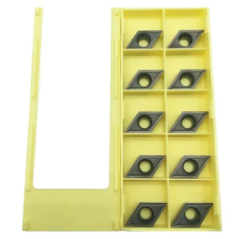 High Toughness Turning Blade Machine Accessories 10PCS DCMT11T304 LF6018 Hard Alloy Indexabl External Turning Tool Use for Stainless Steel in Kuwait