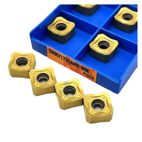 High Toughness Turning Blade Machine Accessories 10PCS SNMX1206ANN-M PC6510 Hard Alloy External Turning Tool Milling Cutter Lathe Tools Cutting in Kuwait