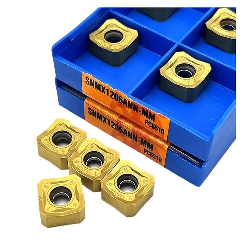 High Toughness Turning Blade Machine Accessories 10PCS SNMX1206ANN-M PC6510 Hard Alloy External Turning Tool Milling Cutter Lathe Tools Cutting in Kuwait