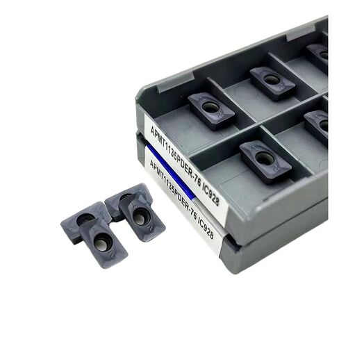 Indexable Lathe Carbide Insert 10PCS APMT1135-76 IC928 Hard Alloy External Turning Tool Milling Cutter Machine in Kuwait